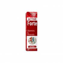 Vitasper Active Forte Vitamins & Minerals Tutti Frutti - 20 αναβράζοντα δισκία