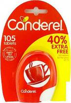 Canderel 40% Extra Free - Φυσικό Γλυκαντικό 105 Tabs